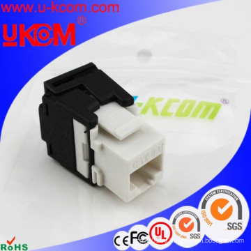 Высокое качество, простое установление без инструментов Cat6 Cat7 UTP RJ45 keystone jack